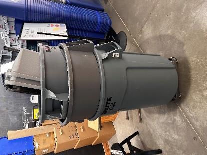 Large Round Trash Bins