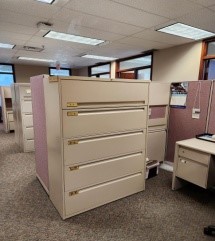 Filing Cabinet (18’’X42”X63”)