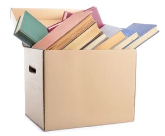 Box of misc. books