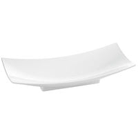 Curved Melamine Serving Dish