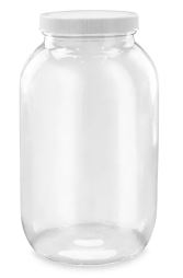 Glass Jar without Lid, ~48 cups