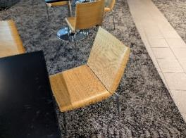 Chair, Dining, Bamboo, 16" x 20" 45"