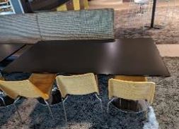 Table, Dining, Black, 36" x 72" x 29"