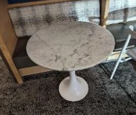 Table, Dining, Marble, 32" x 32" x 29"