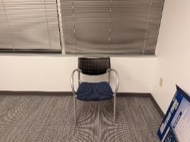 Chair, Guest, Blue, 22" x 18" x 30"