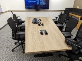 Table, Conference, Light Wood,  108" x 60" x 29"