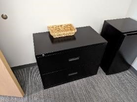 Cabinet, Storage, Black, 36" x 19.5" x 28"