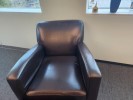 Chair, Lounge, Black, 29" x 31" x 31"