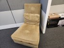 Chair, Lounge, Green, 31" x 36" x 42"