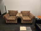 Chair, Lounge, Brown, 36" x 36" x 33"