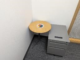 Side Table, Wood Top, 20" x 20" x 24.5"