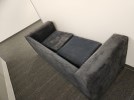 Sofa, Black, 86" x 35" x 28"