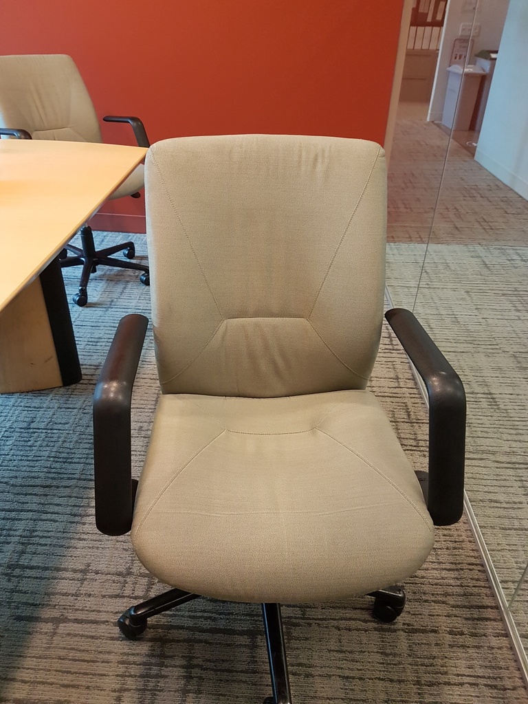 Brown Task Chairs - With Arms