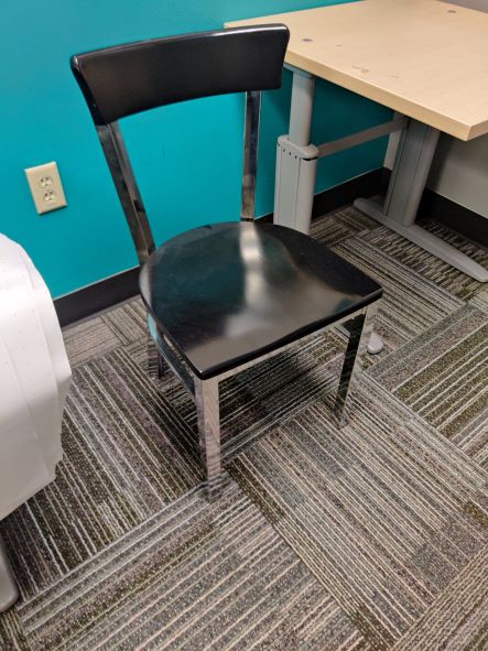 Café Chairs - Silver Legs