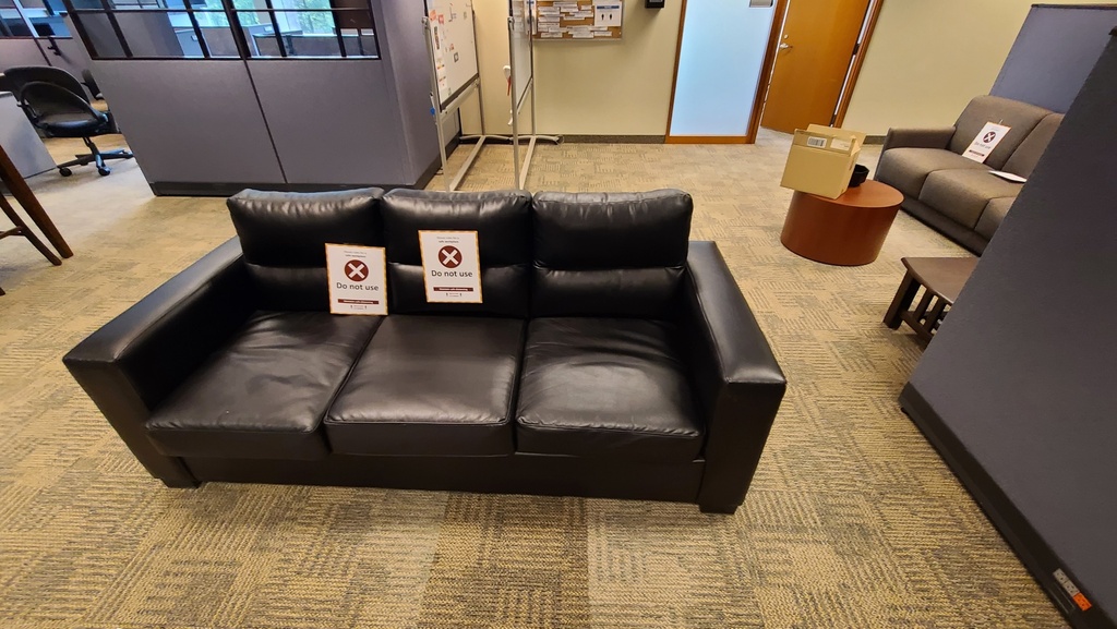 Leather sofa