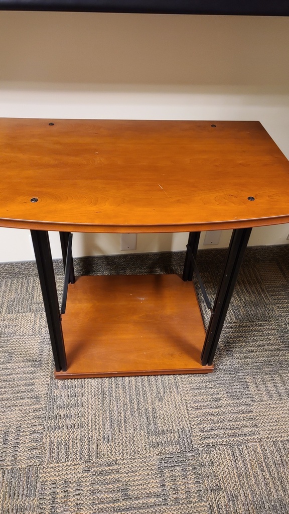 Small brown table