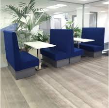 Banquette Seats (power in base; approx 5'6' long, 3' deep, 54" high) **photo representation**
