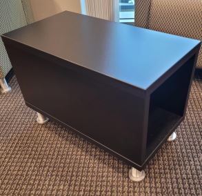 Small Brown Table, 25x13x17