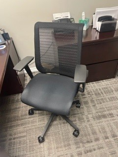 desk chairs black mesh