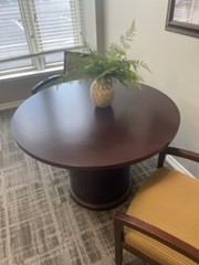 wood table 42” round