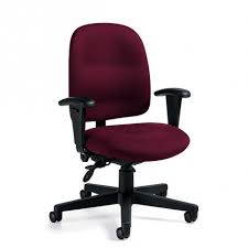 task chair - pink/purple