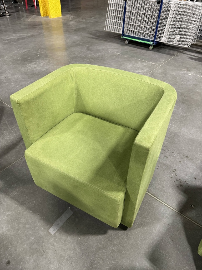 Short Rounded Back Armchair