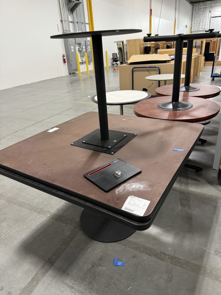 Assorted Square Large Table Table