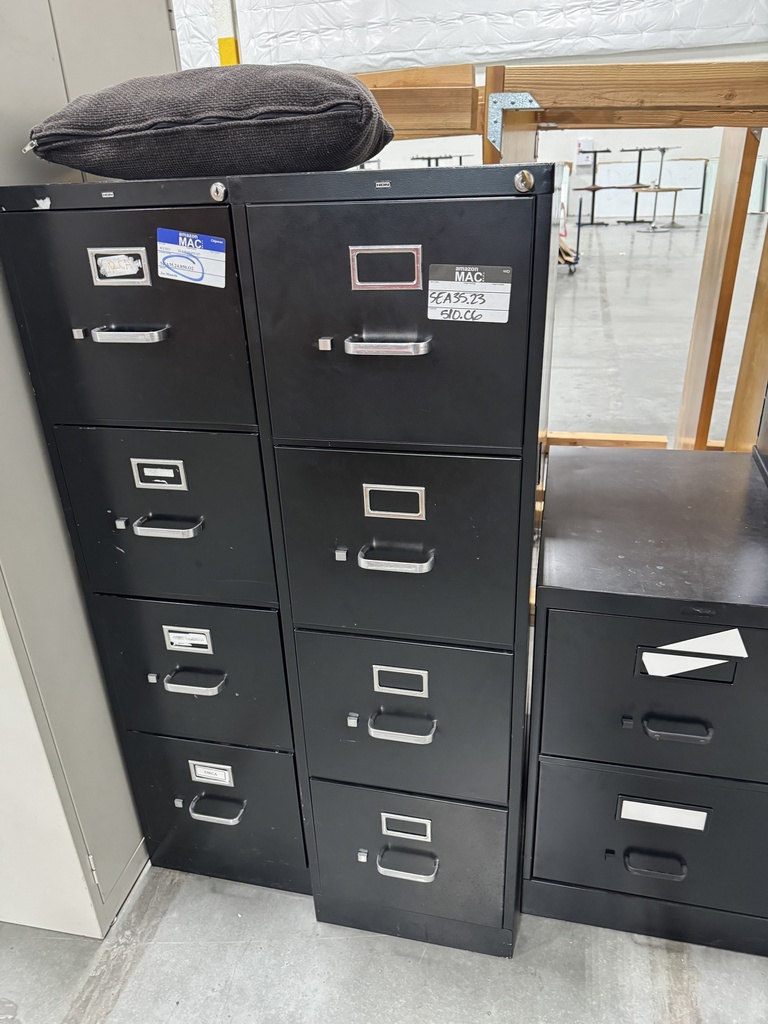 Black Vertical File Cabinet