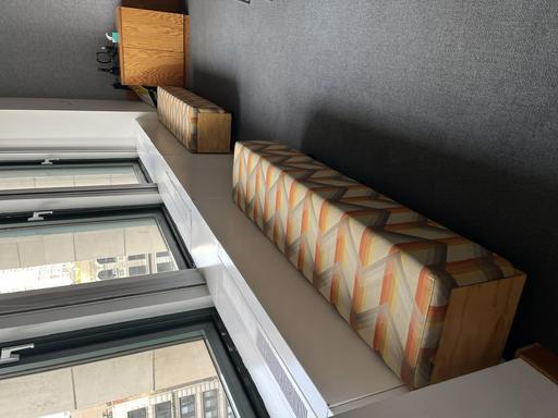 Bench - orange pattern (71x16x18)