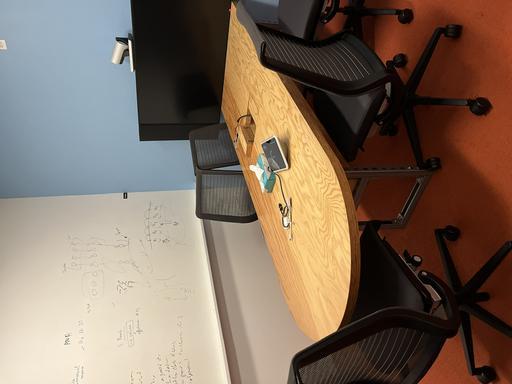 Hard Huddle Table seated (96x36)