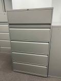 5-Drawer File Cabinet (35" wide and 5'5" tall)