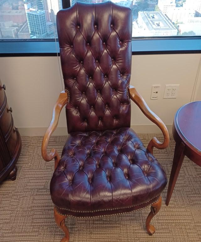 Guest Maroon Chair