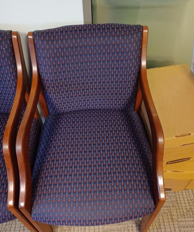 Guest Blue/Orange Chair