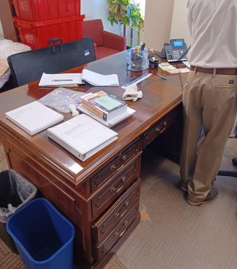 Desk 6’ X 3’