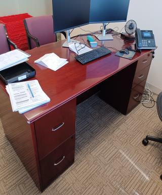 Desk 6’ X 3’