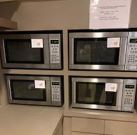 G.E. Stainless Microwave