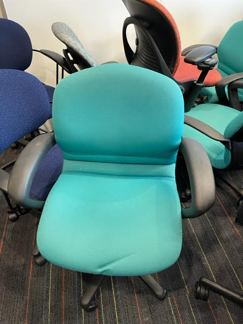 AQUA UPHOLSTERED CHAIR