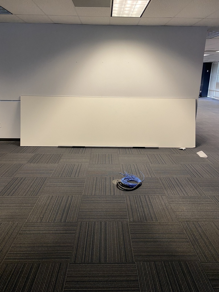 Whiteboard, 4'x14' (recycle)