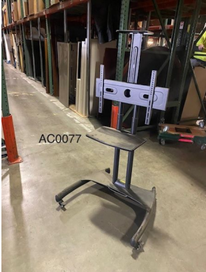 MOBILE TV CART 32W 24D 61H