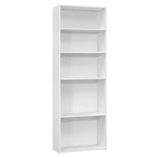 BOOKCASE, 5-SHELVES  42W 13D 60H