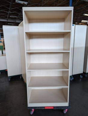 BOOKCASE, 5-HIGH 30W 19D 68H