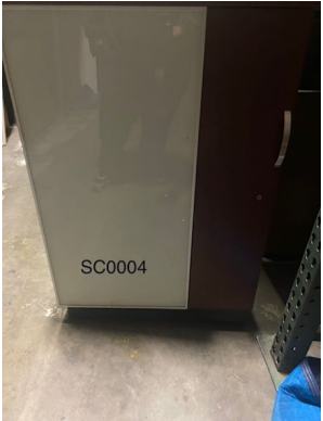 COMBO STORAGE UNIT, W/WARDROBE ON LH VENEER FRT  18W 27D 38H