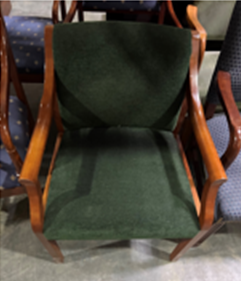 Dark Green Chair