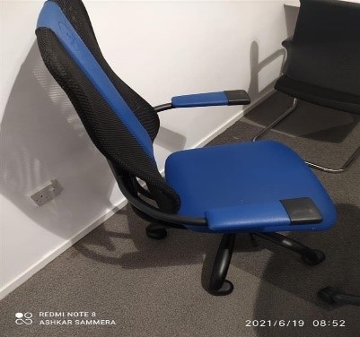 Blue Task Chair