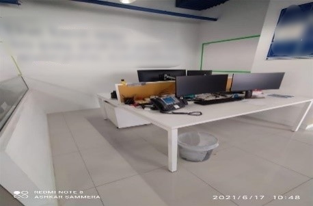 White Communal Table 