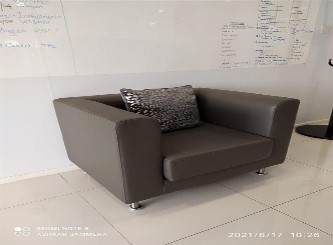 Leather Single Seat Sofa