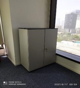 Metal 2 Door Cabinet (140x120cm)
