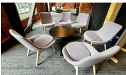 Gray Lounge Chair