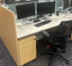 Workstation | Posto de trabalho, 150x80x3"