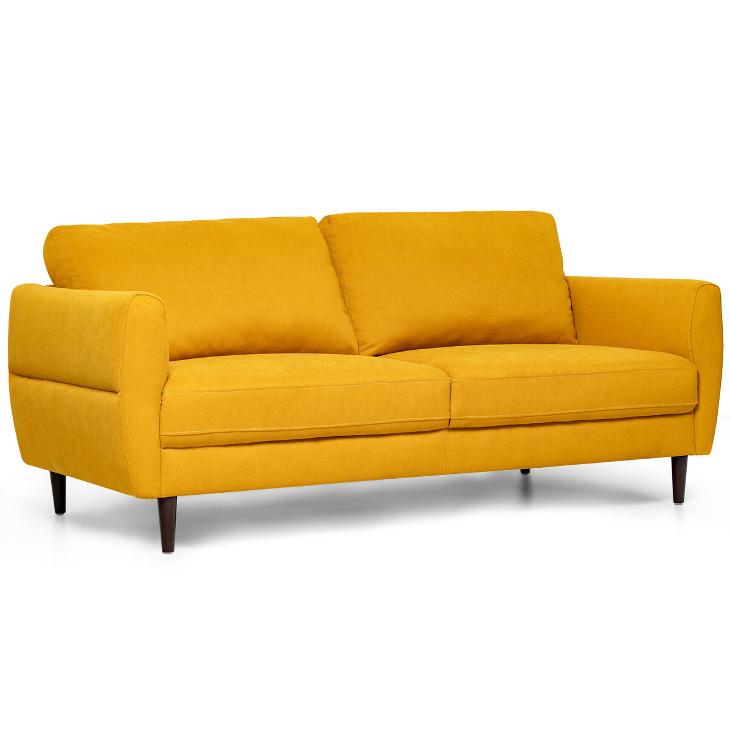 Small Colorful Loveseat (photo representation)